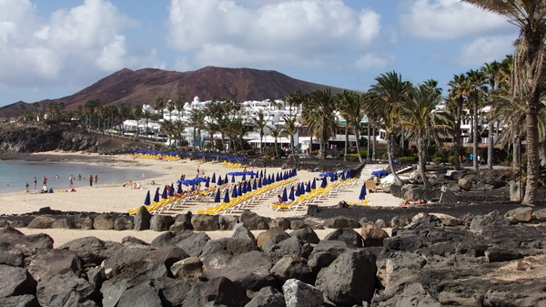 Strand van Playa Blanca