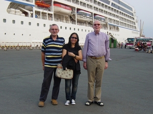 Saigon - afscheid aan het schip