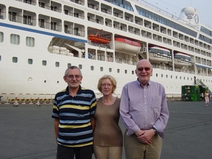 Saigon - afscheid aan het schip