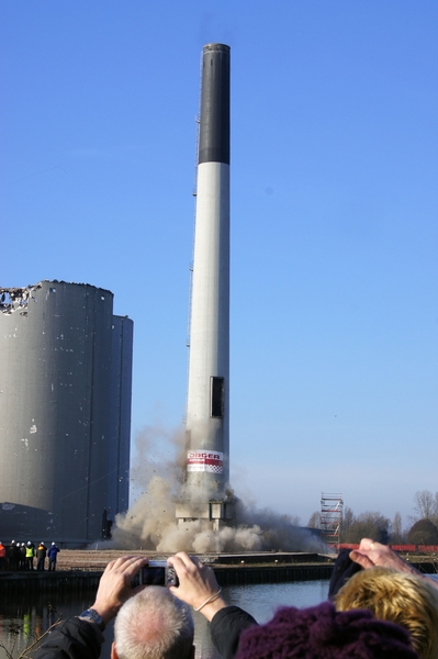 Eerst de explosie en dan het geluid