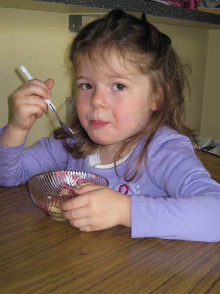 19 Jana eet lekker