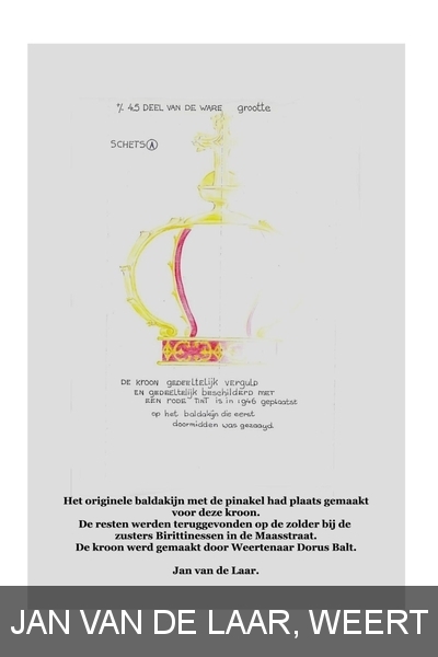 LATERE TOEVOEGING,KROON,VERGULDING