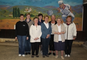 De laatste 8 dames op de finaledag