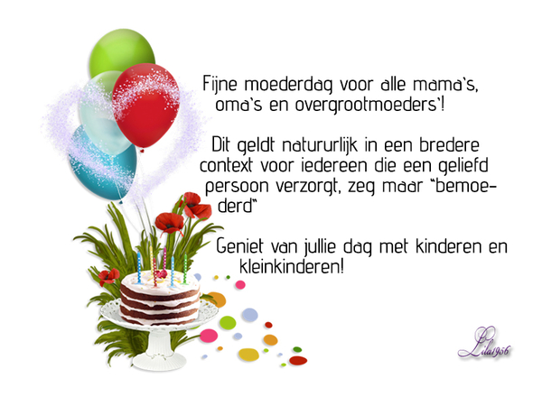 moederdag 2014