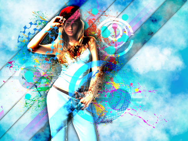 stylish displacement  clipping design blog kopiren