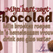 chocolade kopiren