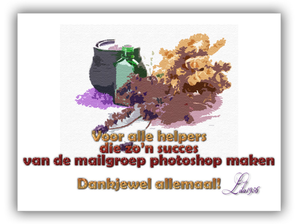 Dankjewel 13 4 2015