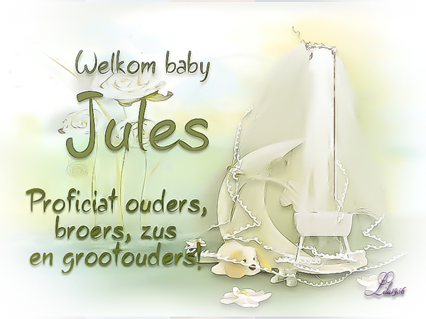 Tari 4de kleinkind Jules