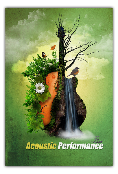 make a poster with combination photoshop manipulation kopiëren