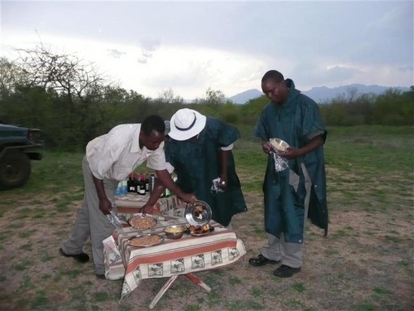 20091129 18u47 Zuid-Afrika 248 Avondaperitiefje aan de drinkplaat