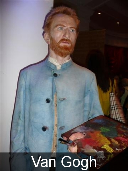 20080817 11u15  Londen mme Tussauds Van Gogh 135