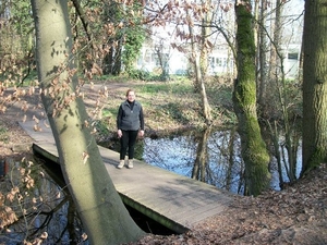 90-Bruggetje o.d. omwalling in Rattendaele park