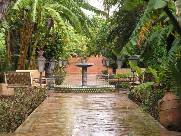 Tuin in Riad Torbenlund