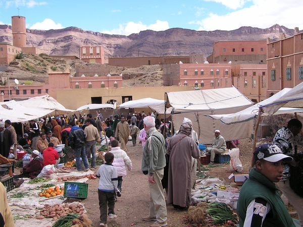 En verwonderd naar alle aangeboden waar kijken