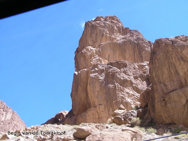 Bij het begin van de Todrakloof