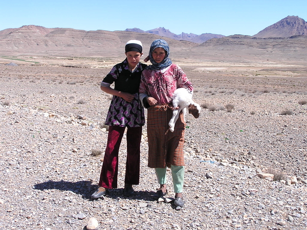 Herderinnetjes in een steenwoestenij