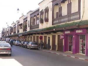 Goud en zilver winkeltjes in Fez