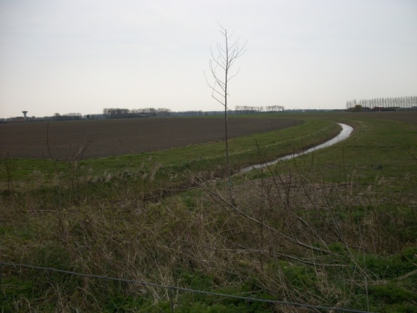 057-Polders-Kreken en waterlopen in St-Laureins-Belgi