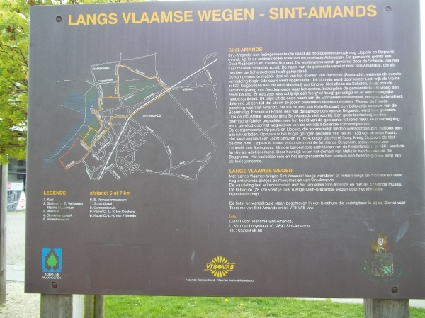 Aangekomen in Sint-Amands