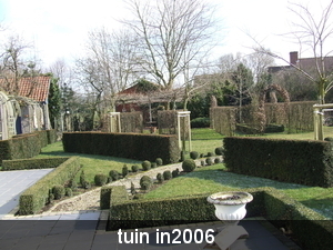 tuin in 2006
