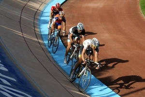 Piste- Roubaix-aankomst Parijs-Roubaix