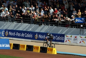 Piste- Roubaix-aankomst Parijs-Roubaix