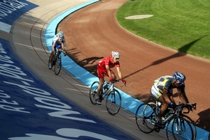 Piste- Roubaix-aankomst Parijs-Roubaix