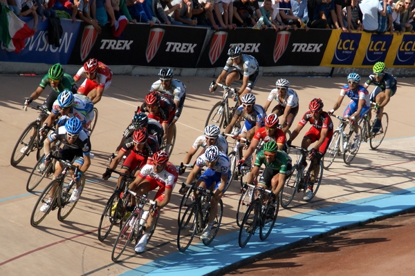 Piste- Roubaix-aankomst Parijs-Roubaix