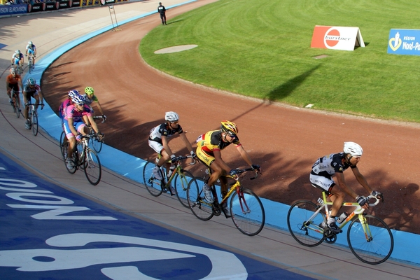 Piste- Roubaix-aankomst Parijs-Roubaix