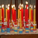 22) Brandende kaarsen