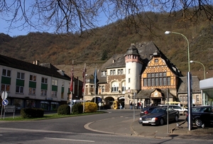 Cochem - omgeving treinstation - maart 2011