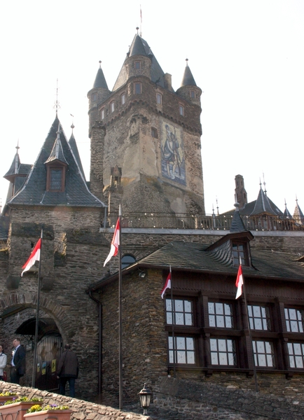 Cochem - ingang Reichsburg
