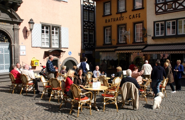 Even een terrasje doen