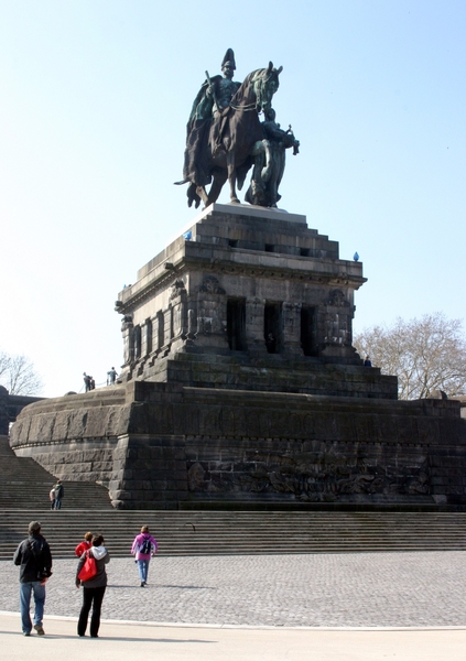Koblenz - Deutsches Eck - Keizer Willem