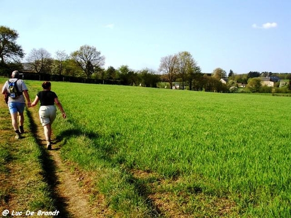 marche Adeps wandeling Honnay Ardennen