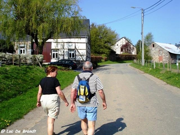 marche Adeps wandeling Honnay Ardennen