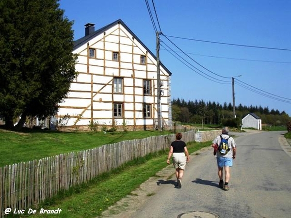 marche Adeps wandeling Honnay Ardennen