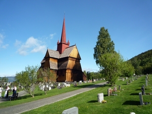 15 Lillehammer --) Trondheim, Staffkerk van Ringebu _P1100329
