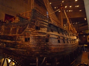 64 Vasa museum, met 17e eeuwse Vasa schip _P1110272