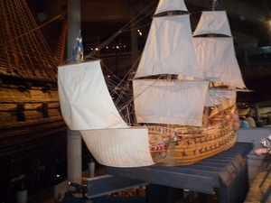 64 Vasa museum, met 17e eeuwse Vasa schip _P1110273