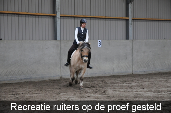 Recreatie ruiters op de proef gesteld