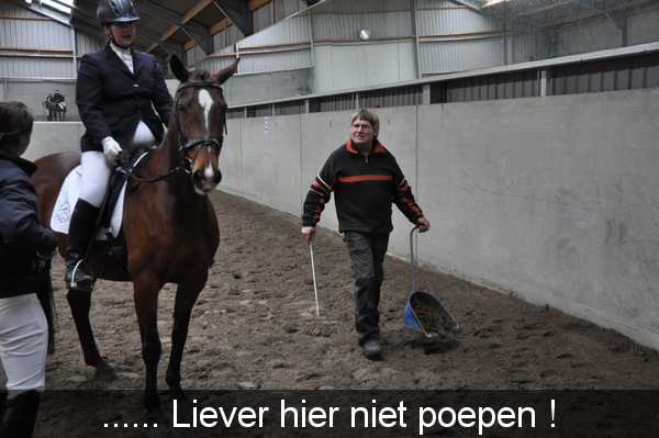 ...... Liever hier niet poepen !
