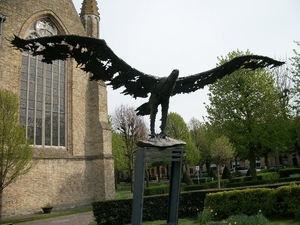 189-De Grote Steenarend-1996 v.Leo Camps-Brons kunstw.