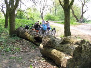 de linge en drunense fiets roete. 017