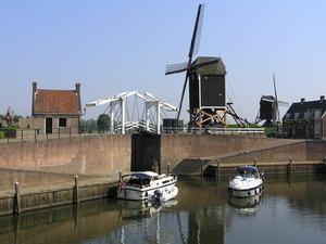 de linge en drunense fiets roete. 075