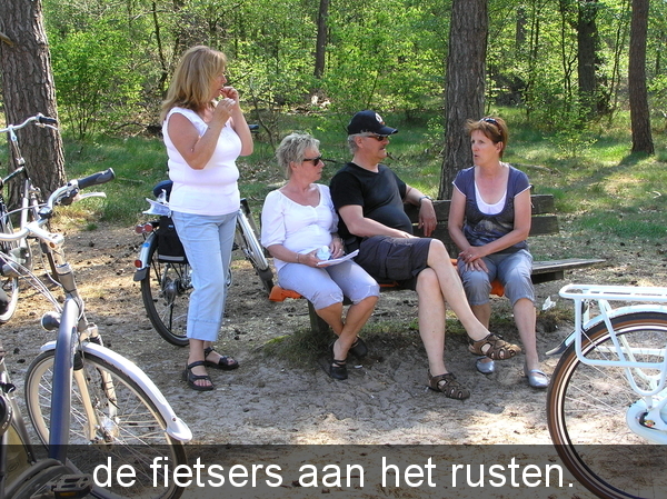 de linge en drunense fiets roete. 180