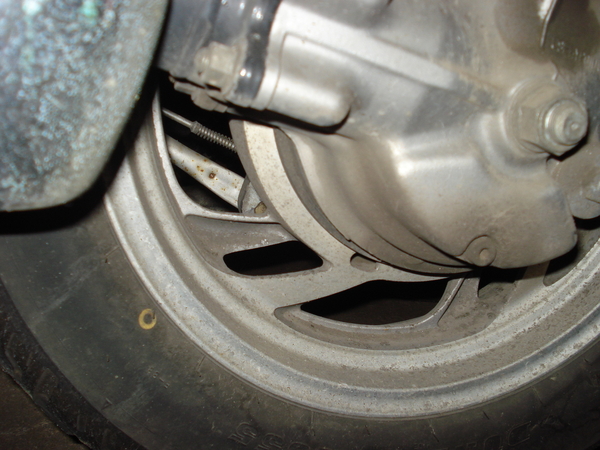 10 Uitzicht achterwiel bij aankoop