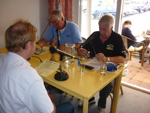Voorzitter ZSC bij radio Zandvoort