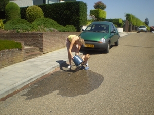 leeg gooien