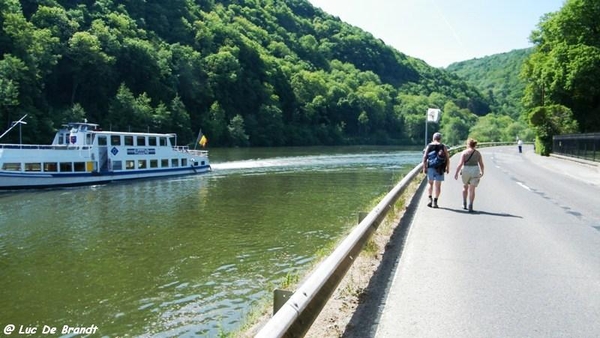 marche wandeling Dinant Ardennen